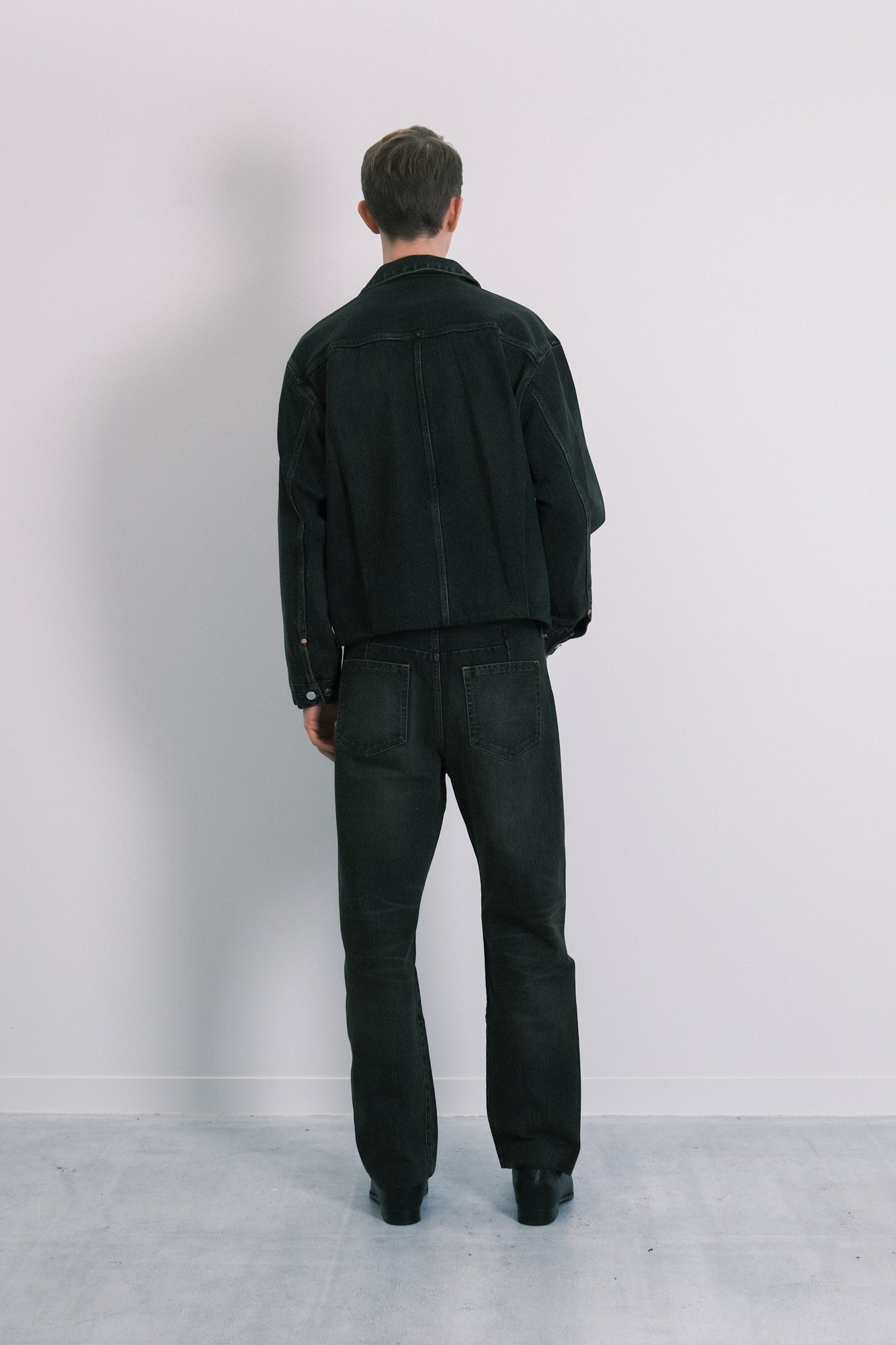 THE JEAN JACKET - DUSTY BLACK