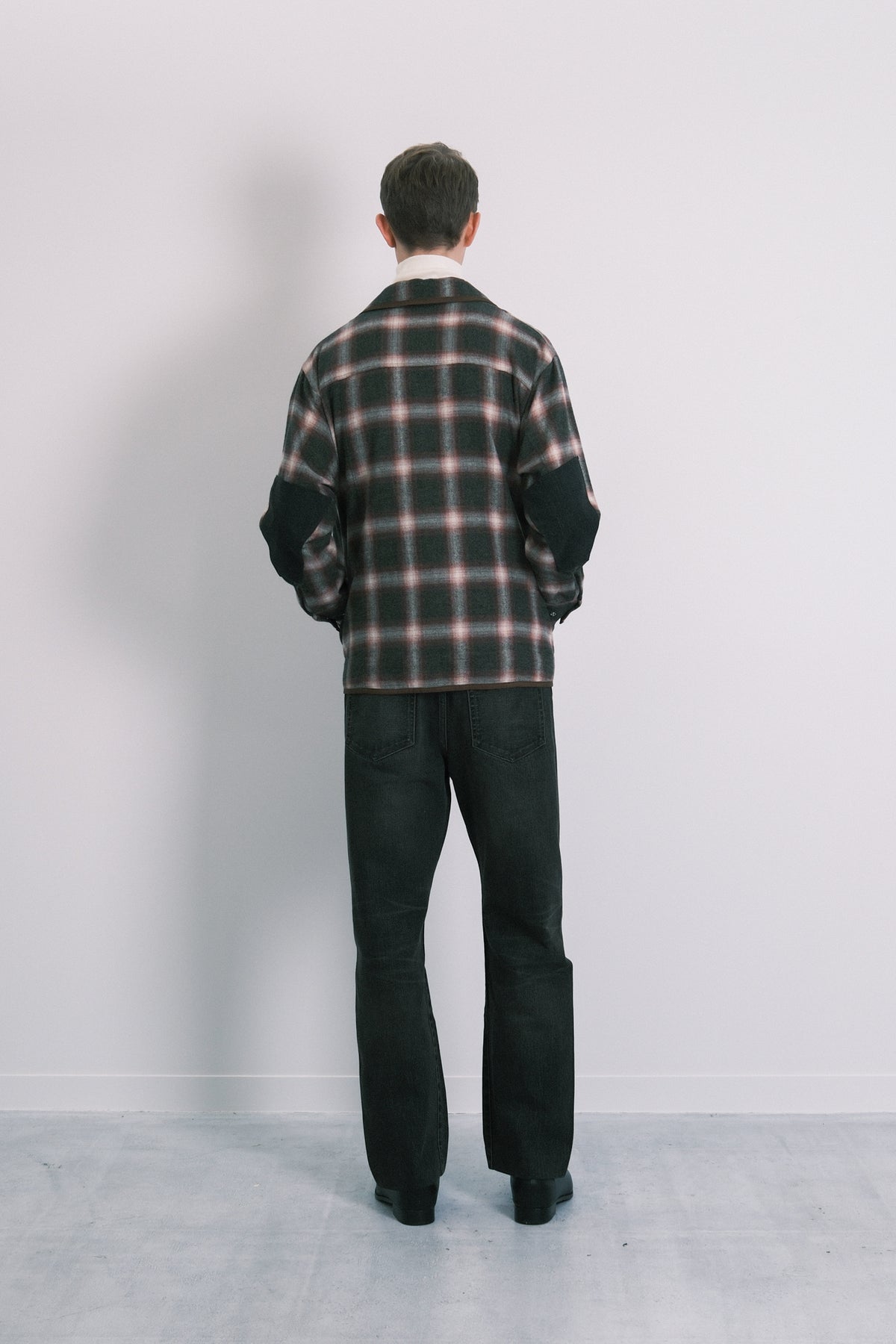 SHIRT JACKET - GREEN OMBRE