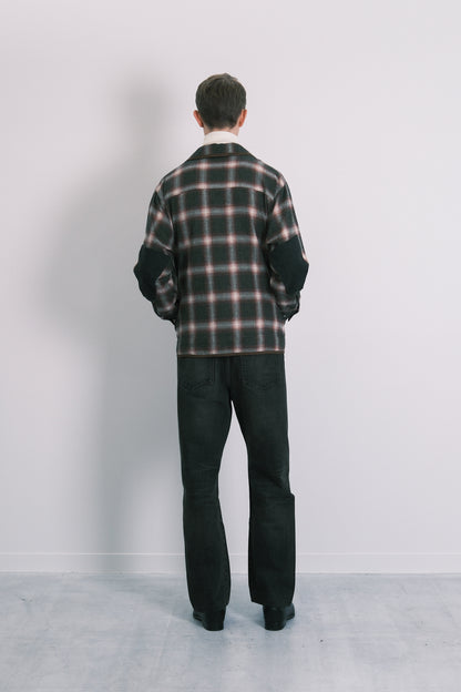 SHIRT JACKET - GREEN OMBRE
