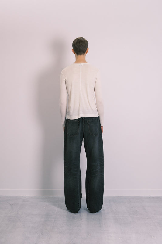 BOY JEAN TROUSERS - DARK GRAY
