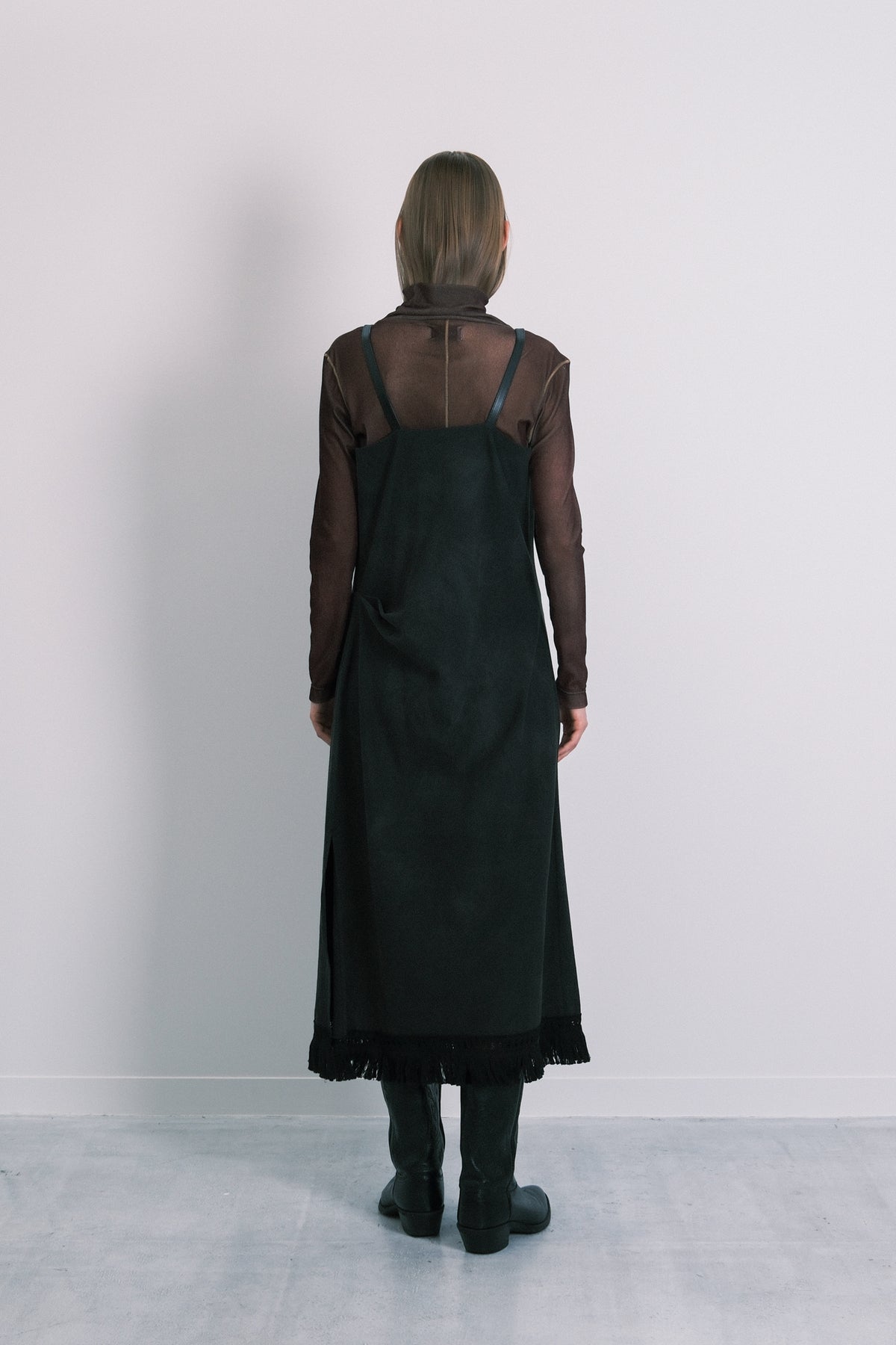 CAMI DRESS - BLACK