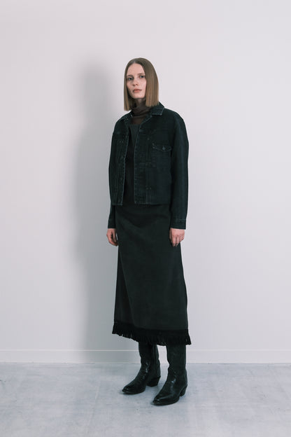 THE JEAN JACKET - BLACK