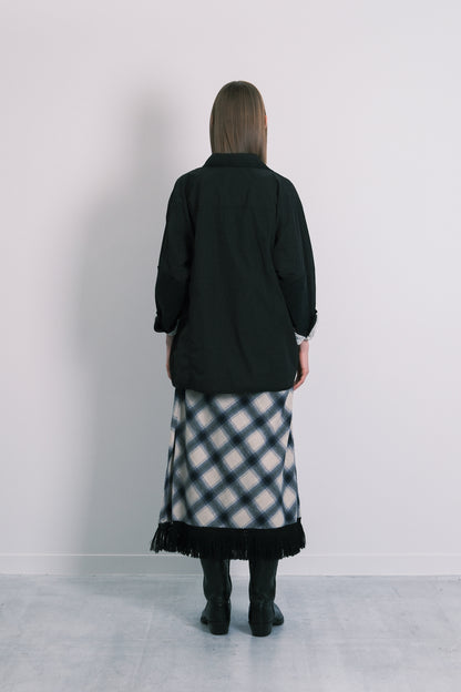SHIRT JACKET - BLACK