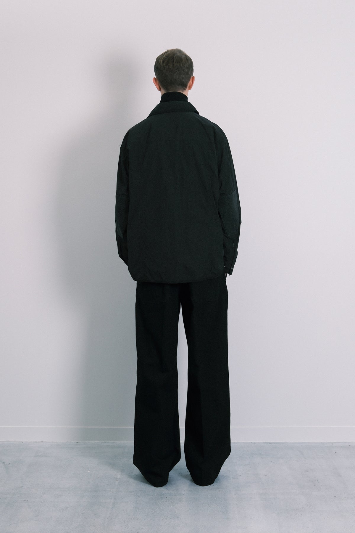 SHIRT JACKET - BLACK