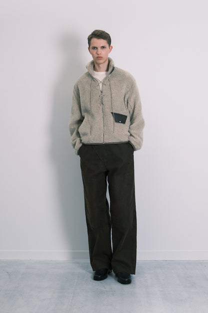 FLEECE JACKET - NATURAL