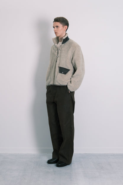 FLEECE JACKET - NATURAL