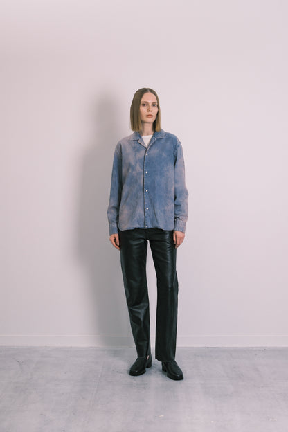 THE SHIRTS - BLUE STRIPE (FLOWER)