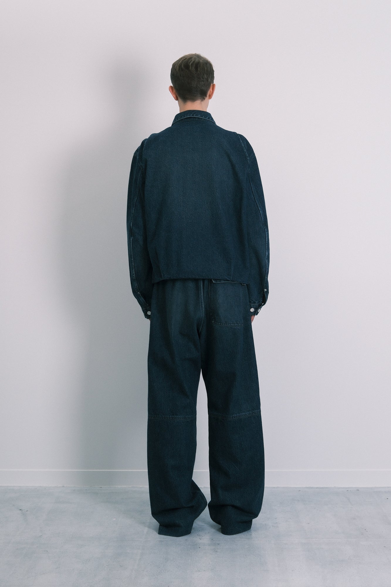 UTILITY JEAN JACKET - DARK BLUE