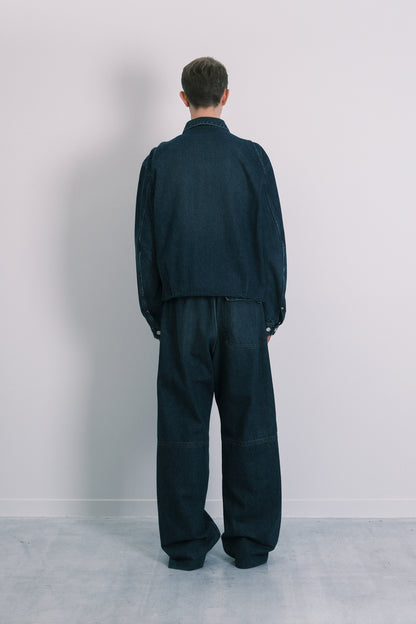 UTILITY JEAN JACKET - DARK BLUE