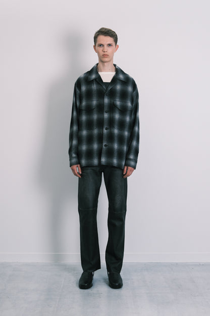 DOUBLE POCKET SHIRT - BLACK OMBRE