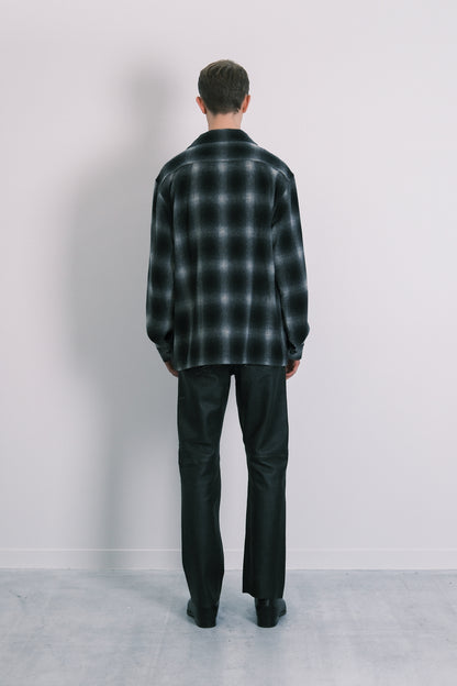 DOUBLE POCKET SHIRT - BLACK OMBRE