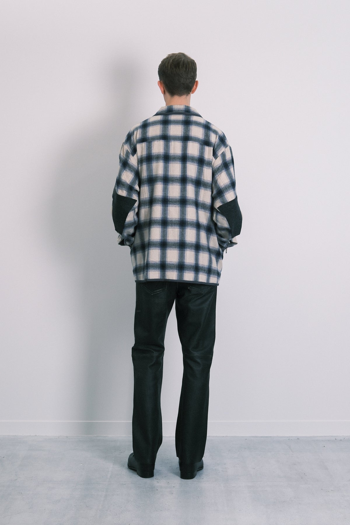 SHIRT JACKET - BLUE OMBRE