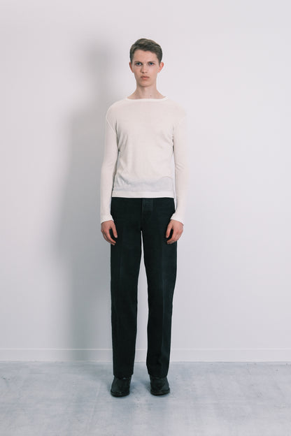 THE JEAN TROUSERS - BLACK - TANAKA