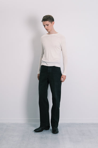 THE JEAN TROUSERS - BLACK - TANAKA