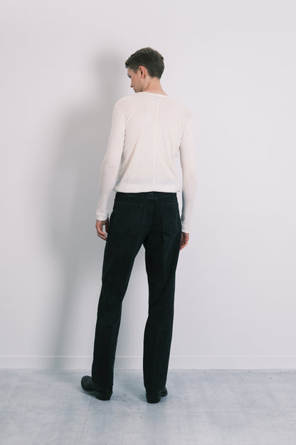 THE JEAN TROUSERS - BLACK - TANAKA