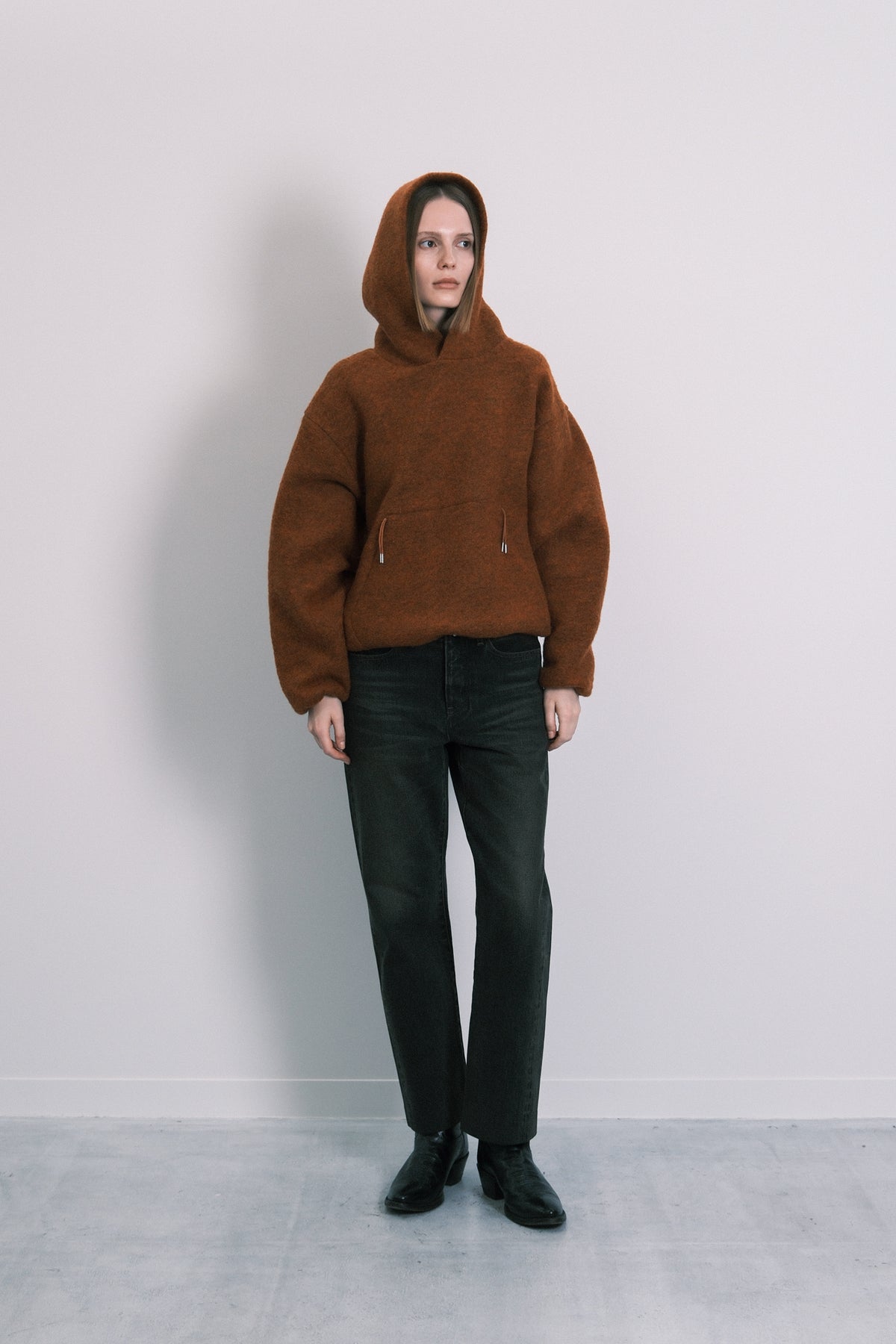 THE SWEAT HOODIE - ORANGE - TANAKA