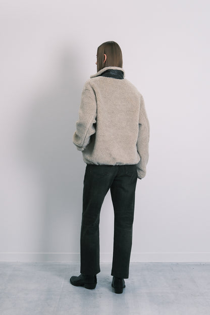 FLEECE JACKET - NATURAL