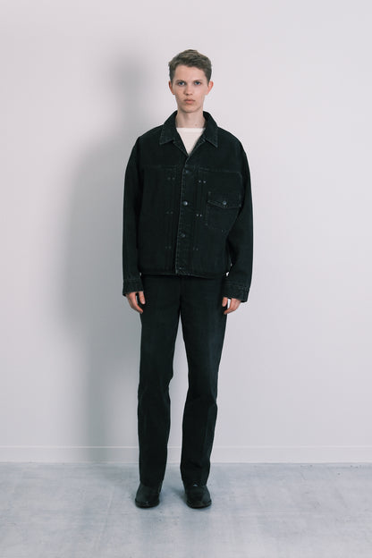 THE JEAN JACKET - BLACK