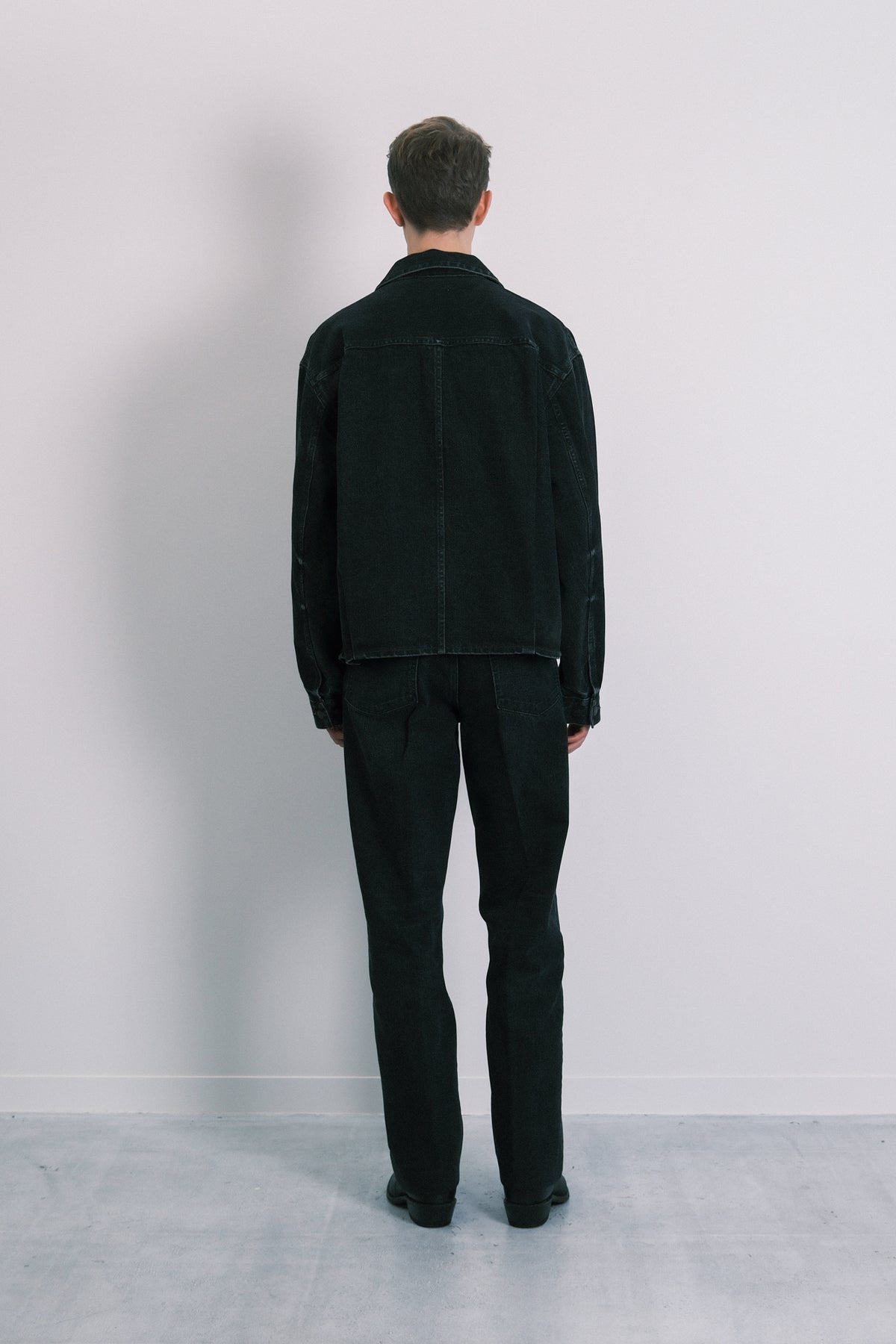 THE JEAN JACKET - BLACK