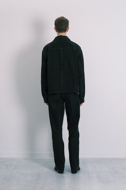 THE JEAN JACKET - BLACK
