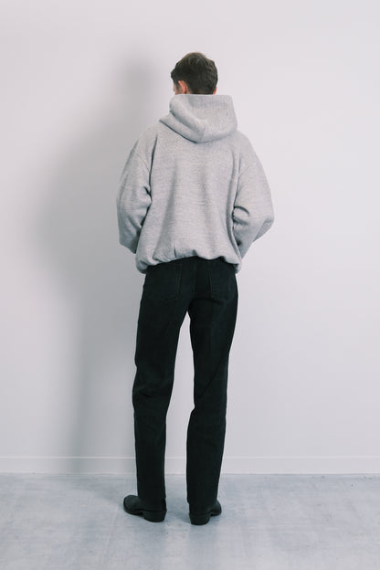 THE SWEAT HOODIE - HEATHER GRAY(FLOWER) - TANAKA