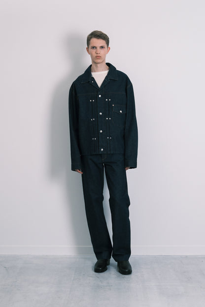 THE JEAN JACKET - RINSE BLUE