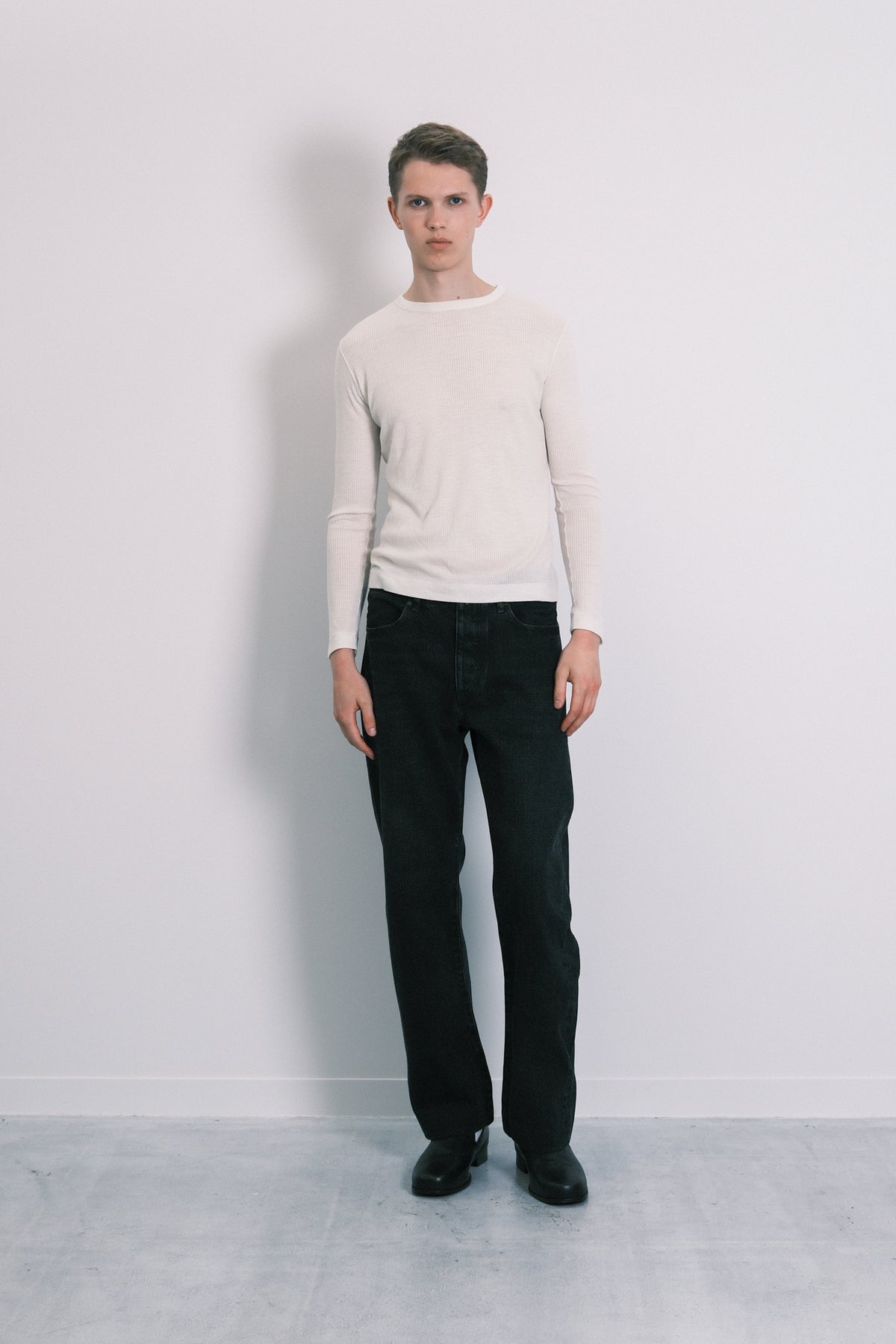 NEW CLASSIC JEAN TROUSERS - BLACK
