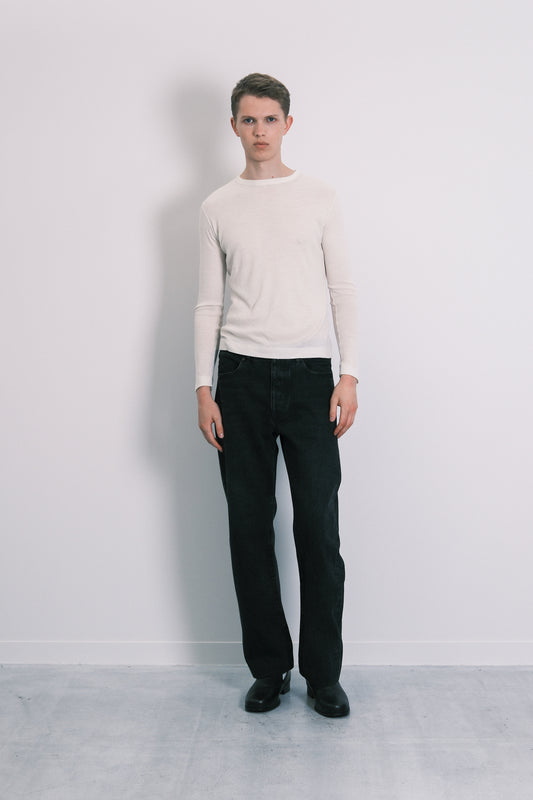 NEW CLASSIC JEAN TROUSERS - BLACK