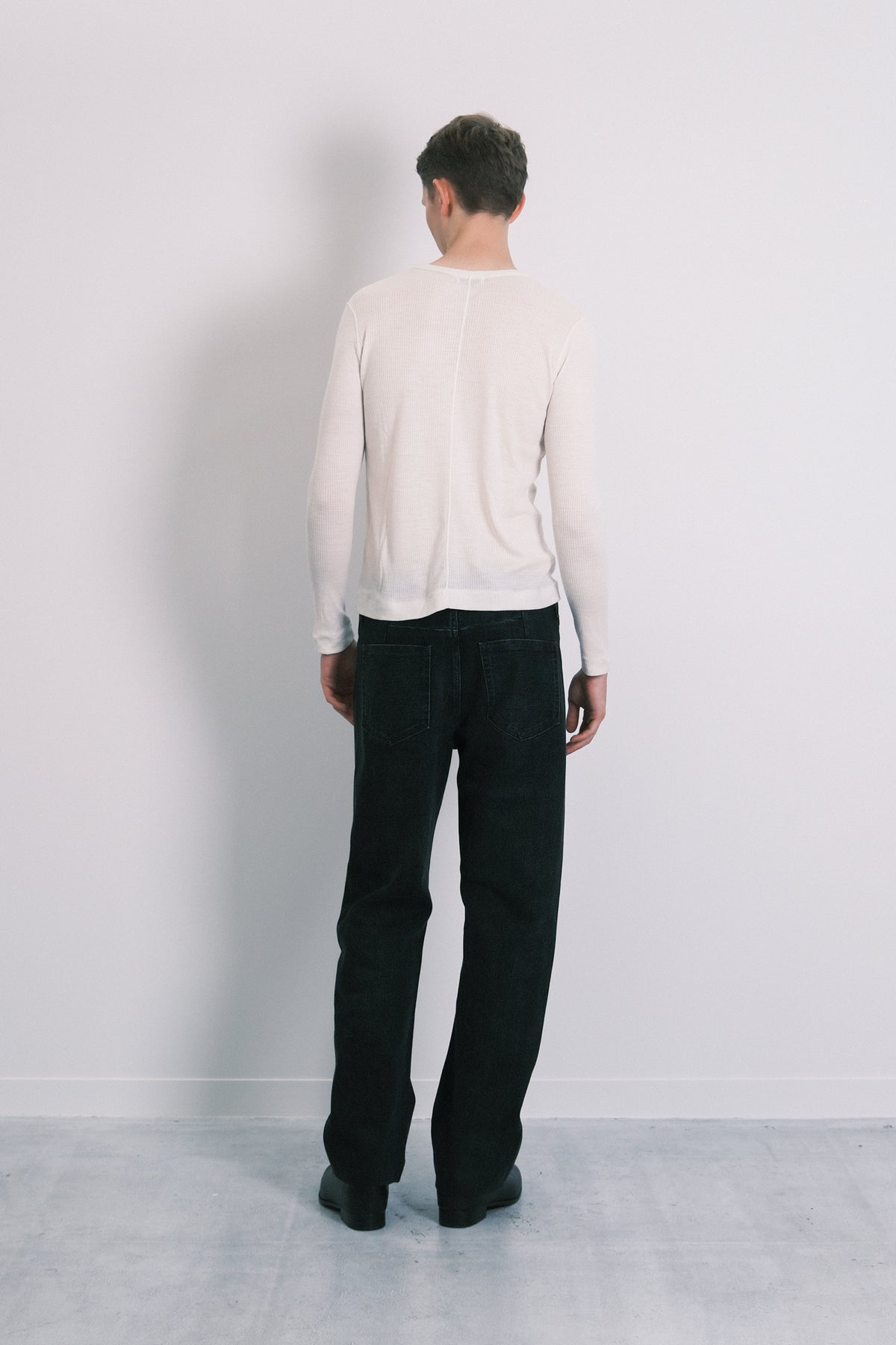 NEW CLASSIC JEAN TROUSERS - BLACK