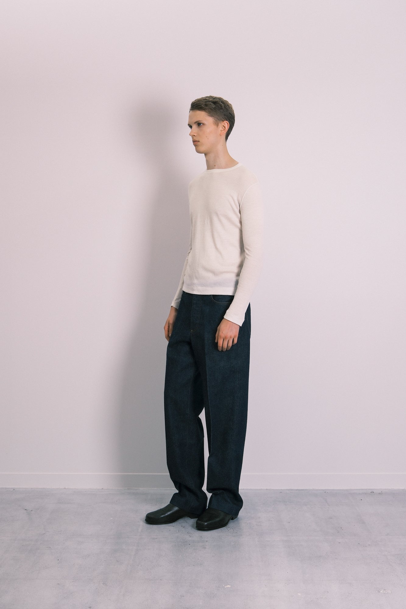 THE JEAN TROUSERS - RINSE BLUE - TANAKA