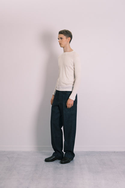 THE JEAN TROUSERS - RINSE BLUE - TANAKA