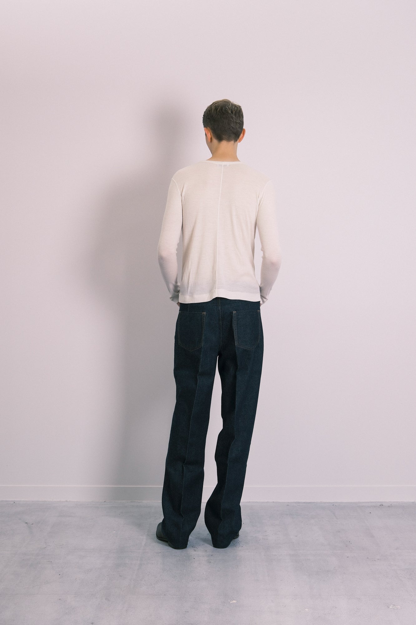 THE JEAN TROUSERS - RINSE BLUE - TANAKA
