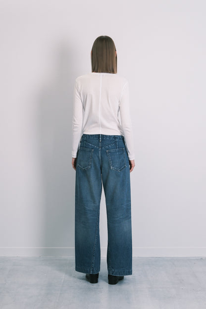 BOY JEAN TROUSERS - VINTAGE MID BLUE