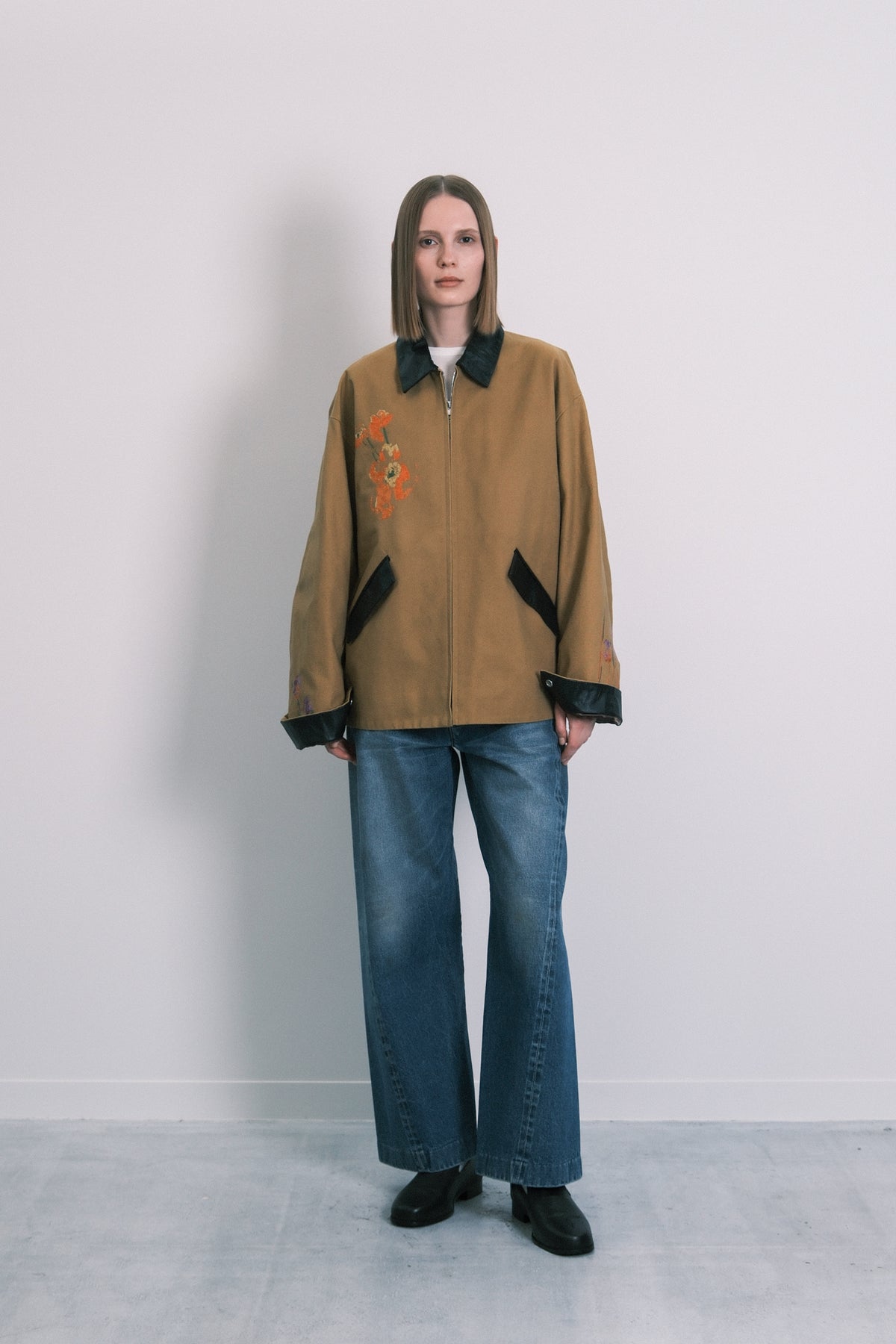 THE COVERALL - TAN(FLOWER) - TANAKA