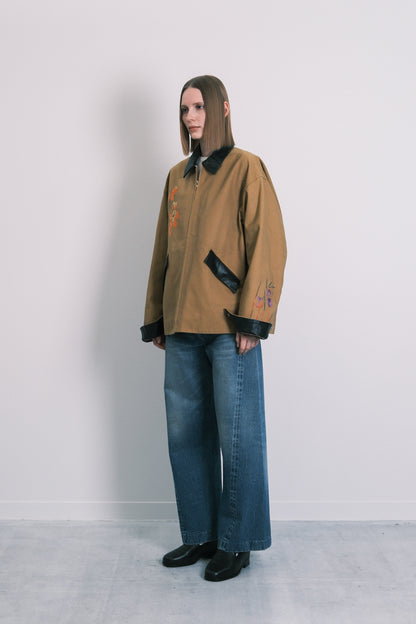 THE COVERALL - TAN(FLOWER) - TANAKA