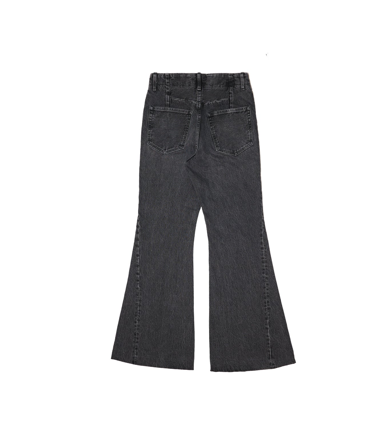 FLARE JEAN TROUSERS - GRAY – TANAKA FLARE JEAN TROUSERS - GRAY – TANAKA