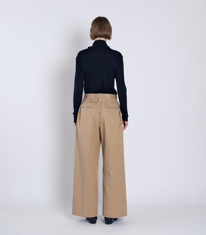 HAKAMA TROUSERS -  BEIGE - TANAKA