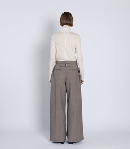 HAKAMA TROUSERS -  MICRO CHECK - TANAKA