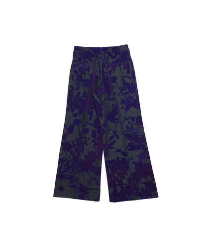 WIDE JEAN TROUSERS - PURPLE ROSE