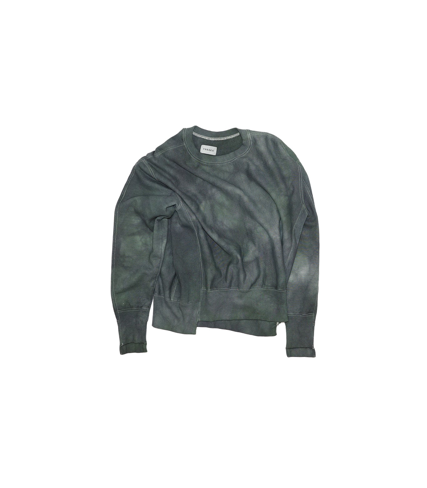 THE SWEAT SHIRTS - GREEN GRAY - TANAKA