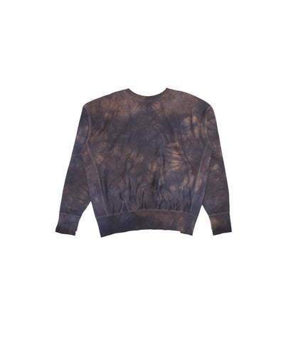 THE SWEAT SHIRTS - NAVY BROWN - TANAKA