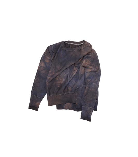 THE SWEAT SHIRTS - NAVY BROWN - TANAKA