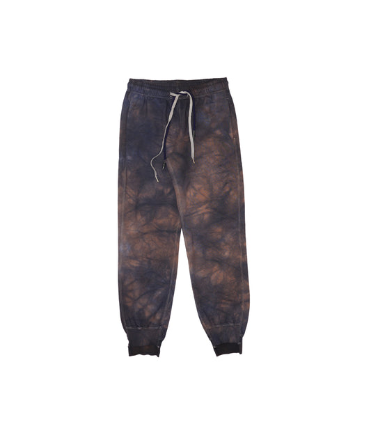 THE SWEAT PANTS - NAVY BROWN - TANAKA