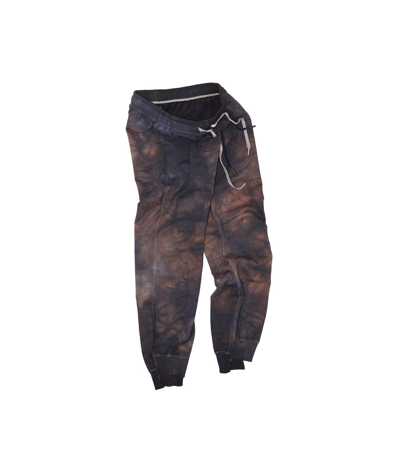 THE SWEAT PANTS - NAVY BROWN - TANAKA