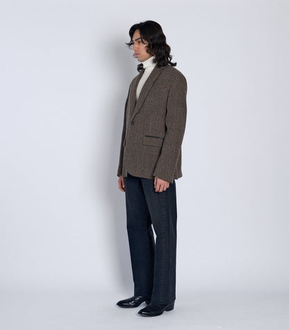 STRAIGHT JEAN TROUSERS - BLACK - TANAKA