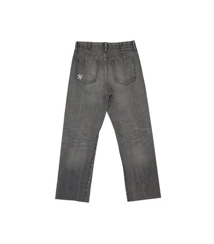 NEW CLASSIC JEAN TROUSERS - GRAY(BIJOU) - TANAKA