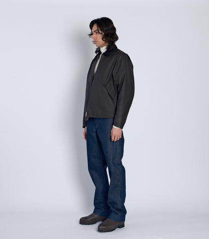 STRAIGHT JEAN TROUSERS - RINSE BLUE - TANAKA
