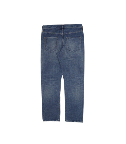THE STRAIGHT JEAN TROUSERS - DARK BLUE - TANAKA