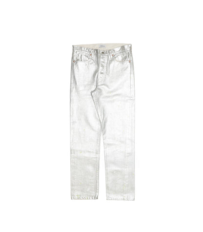 THE STRAIGHT JEAN TROUSERS - SILVER - TANAKA