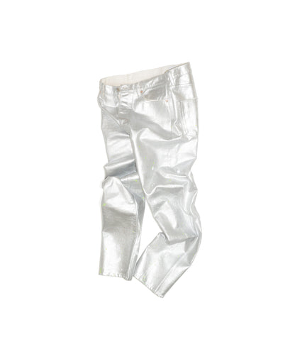 THE STRAIGHT JEAN TROUSERS - SILVER - TANAKA